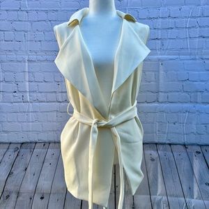 NWOT Forever 21 Structured Belted Vest, Size S